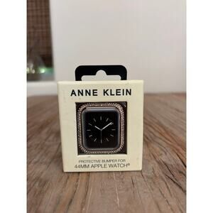 Anne Klein Premium Crystal Protective Case for Apple Watch 40mm NEW Gold Tone